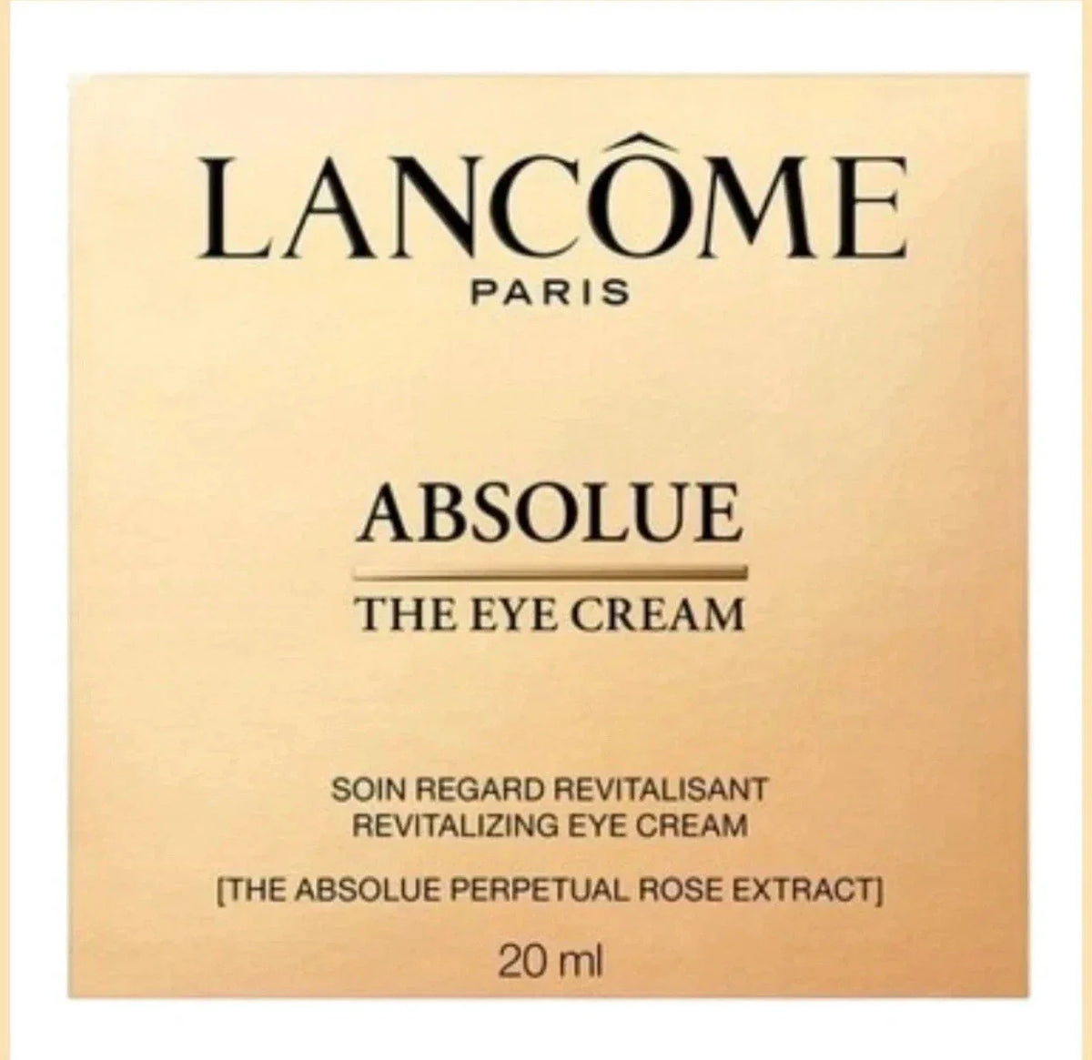 Lancôme Absolue Revitalizing Eye Cream 20ml / 0.7oz